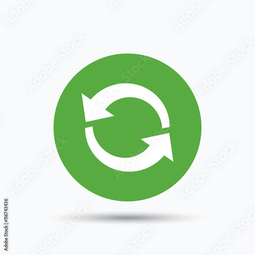 Update icon. Refresh or repeat sign.