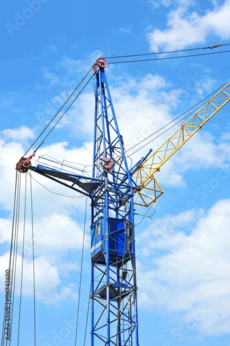 Construction tower crane