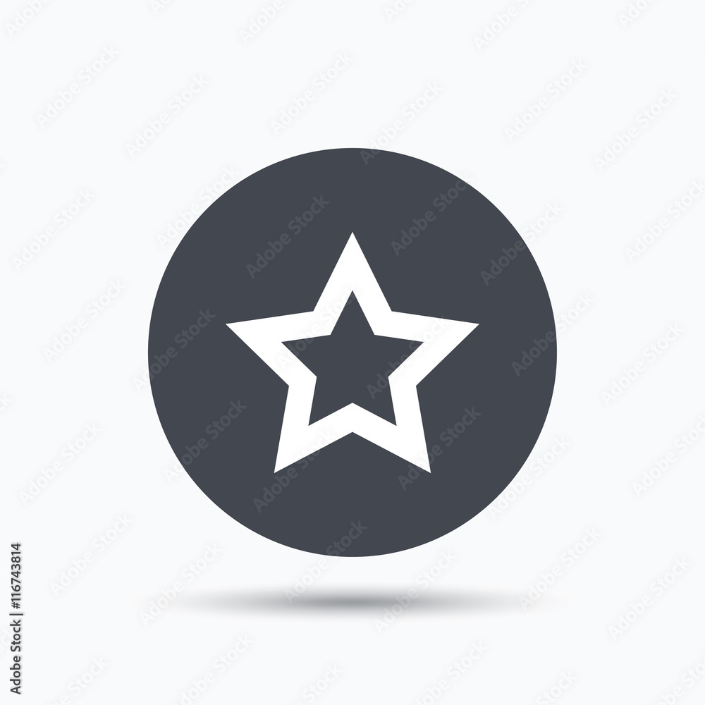 Star icon. Favorite or best sign. Star icon. Favorite or best sign.