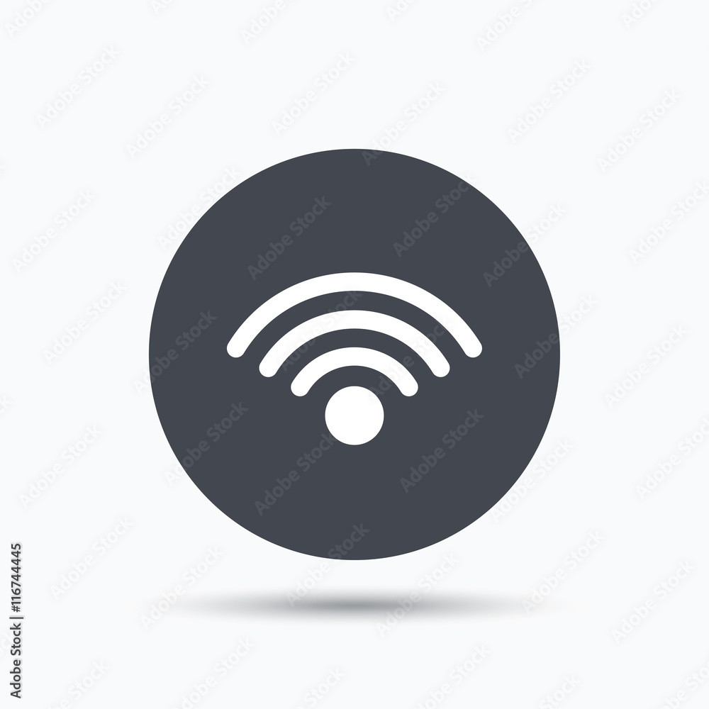 Wifi icon. Wireless internet sign. Wifi icon. Wireless internet sign.