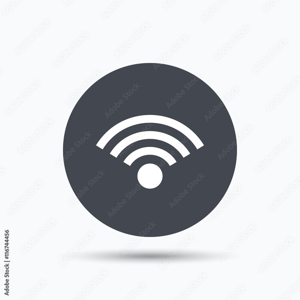 Wifi icon. Wireless internet sign. Wifi icon. Wireless internet sign.