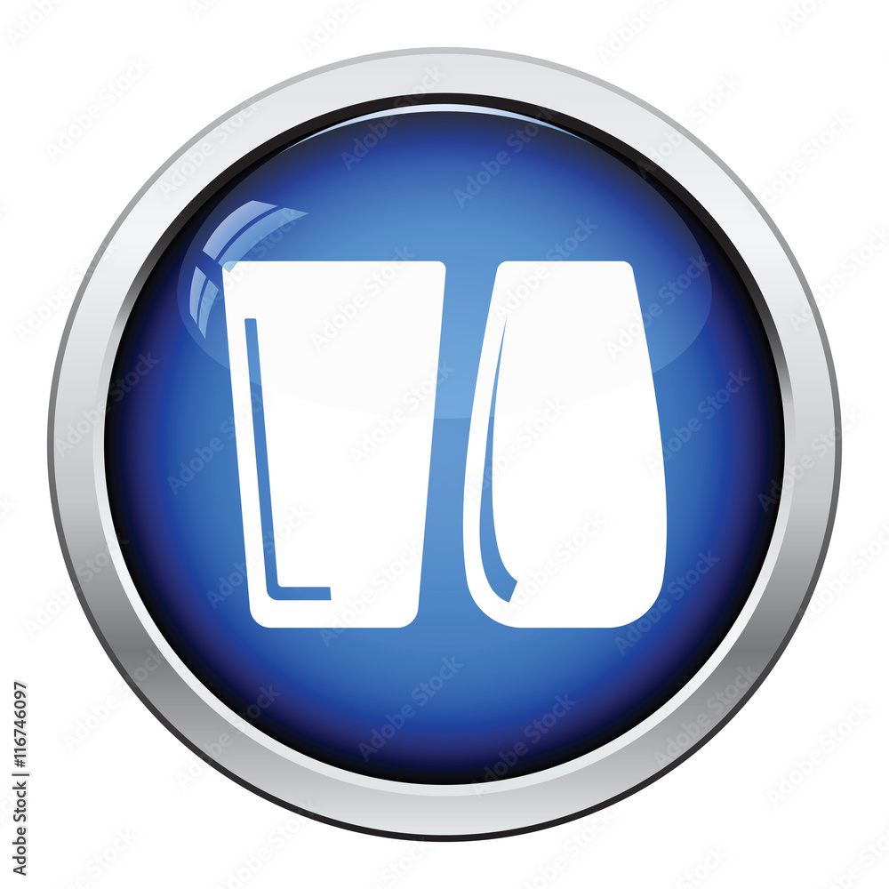 Two glasses icon Two glasses icon
