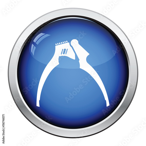 Garlic press icon