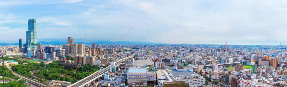 Fototapeta premium Pejzaż Osaka, Japonia