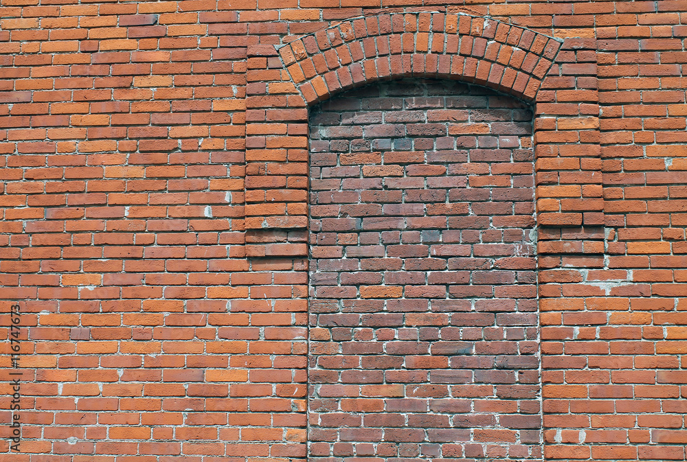 Exterior of a Red Brick Building Exterior of a Red Brick Building