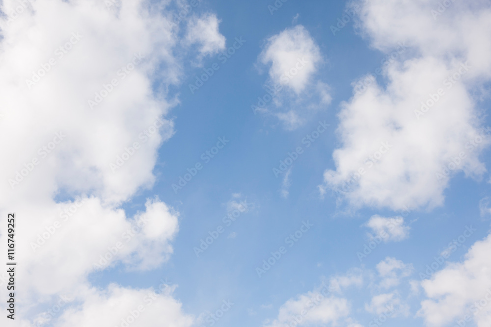 青空と雲 青空と雲