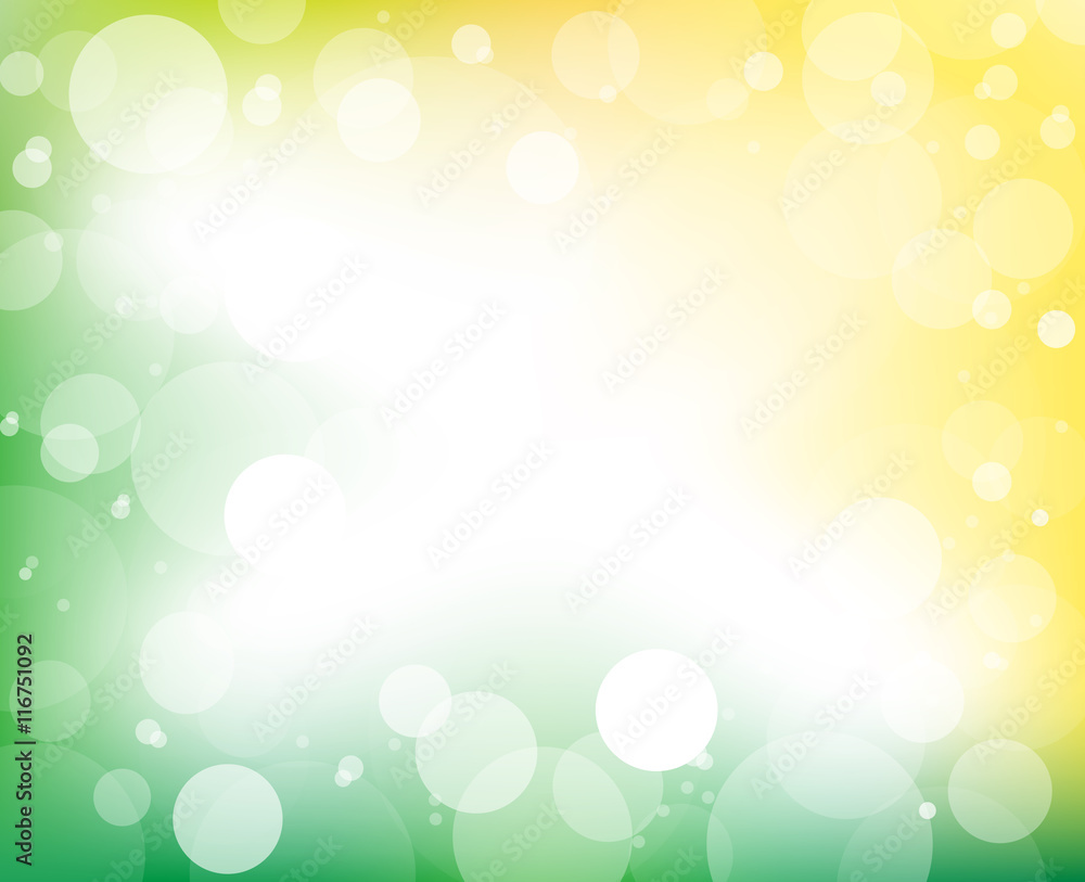 Fototapeta premium Abstract light summer background, spring vector illustration.