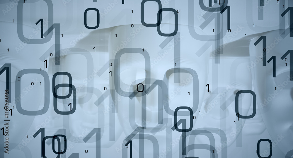 Binary code big data Binary code big data
