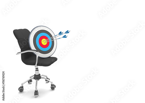 Swivel Chair Target 3 Arrows