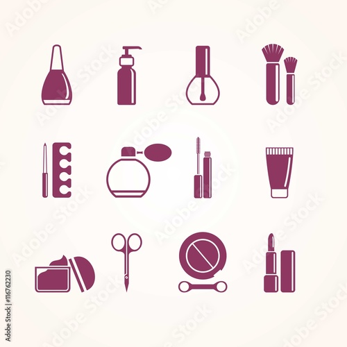 Beauty salon elements