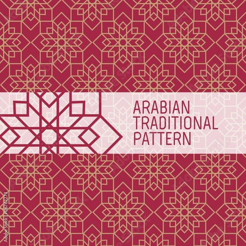 Arabian traditional pattern