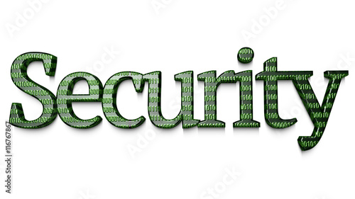 Information security with digital texture