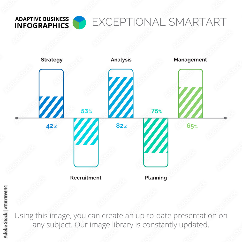 Simple Bar Chart Template Stock Vector | Adobe Stock