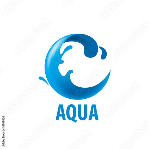vector logo water