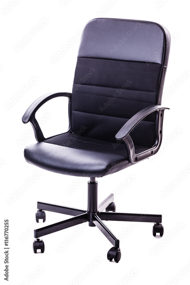 Office chair over white Office chair over white