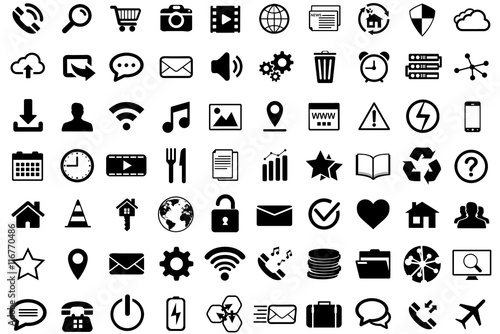 Web icons set