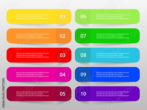 Vector lines arrows infographic.