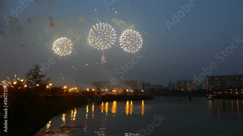 Fireworks in Moscow -World World