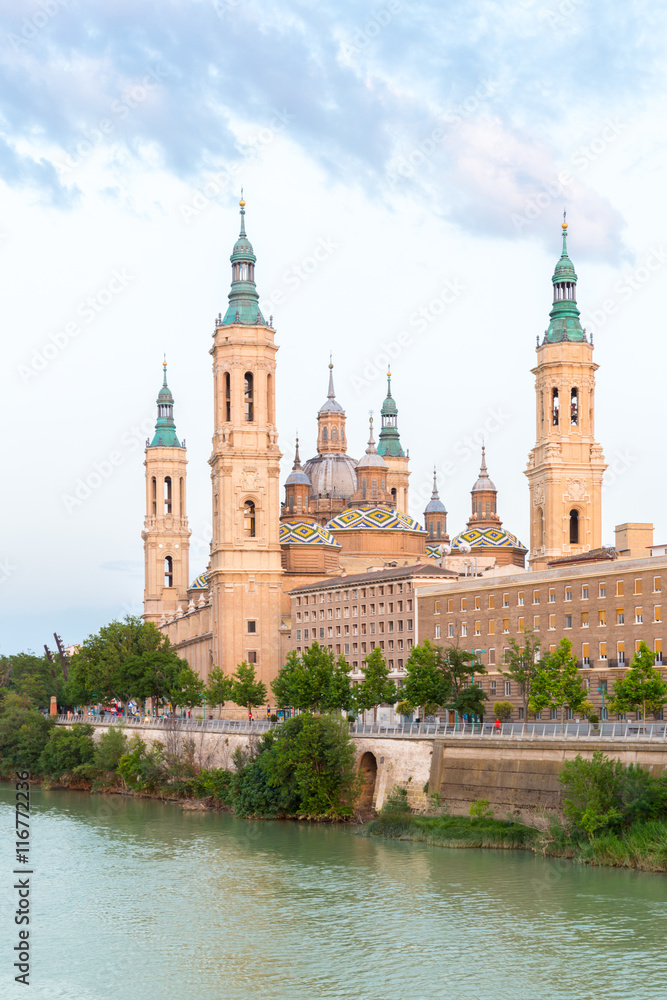 Zaragoza Basilica Spain Zaragoza Basilica Spain