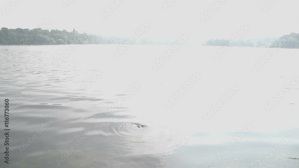 Early morning mist rising slowly off a pretty lake at the end of the summer season. Filmed in slow motion. Early morning mist rising slowly off a pretty lake at the end of the summer season. Filmed in slow motion.