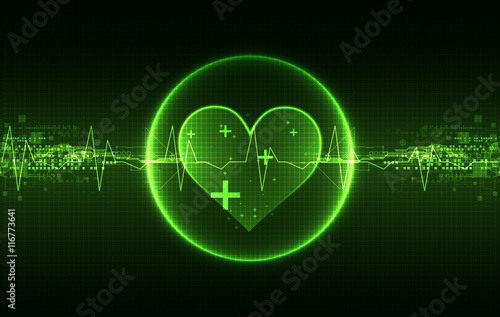 Abstract medical background.