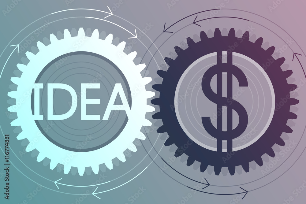 Idea and money Idea and money