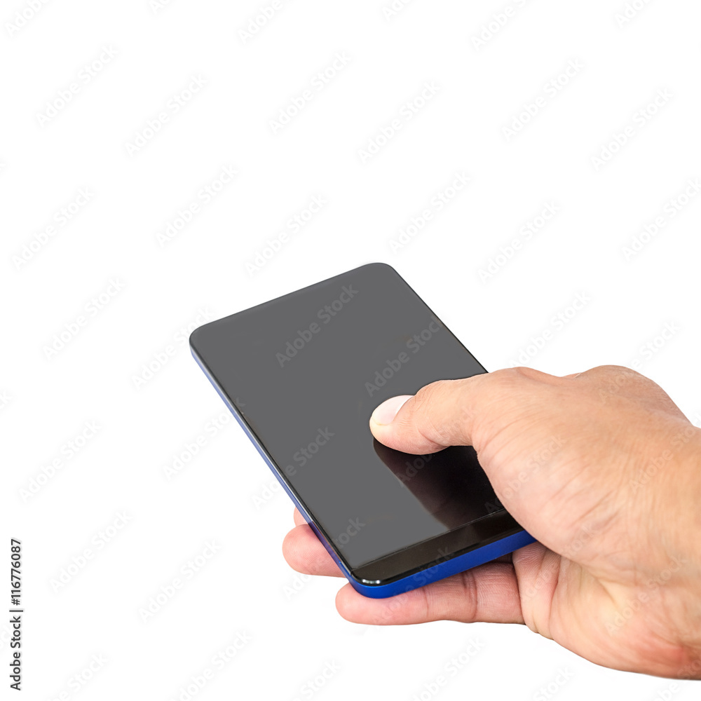 hand holding mobile phone isolated on white background
hand holding mobile phone isolated on white background