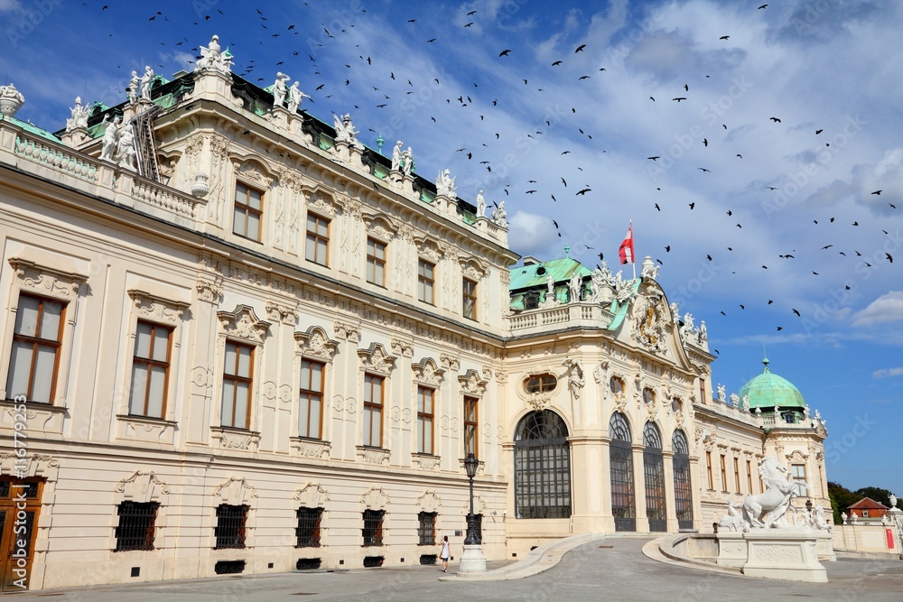 Obraz premium Belvedere, Vienna