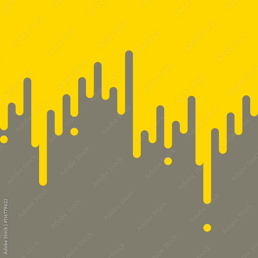 Obraz premium Dripping paint abstract background. Vector illustration.