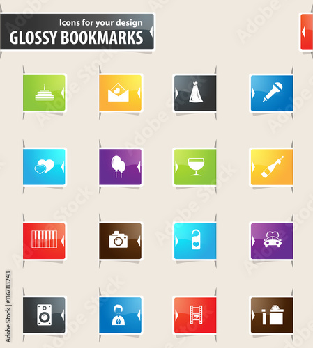 Wedding Icon Set