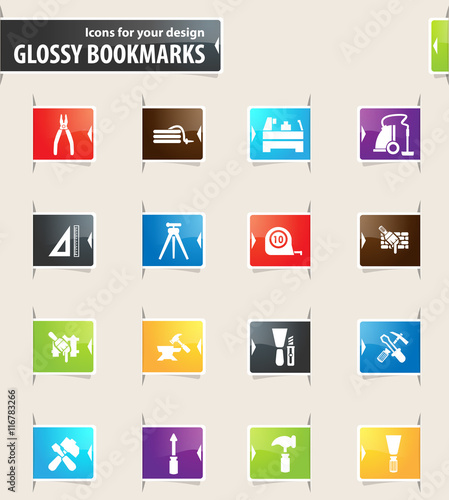 Work Tools Bookmark Icons © lisess