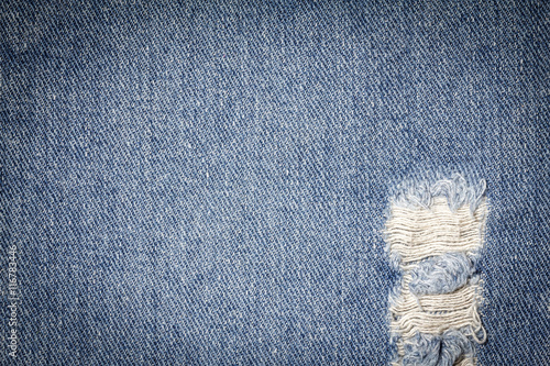 Canvas-taulu Denim or blue jeans background