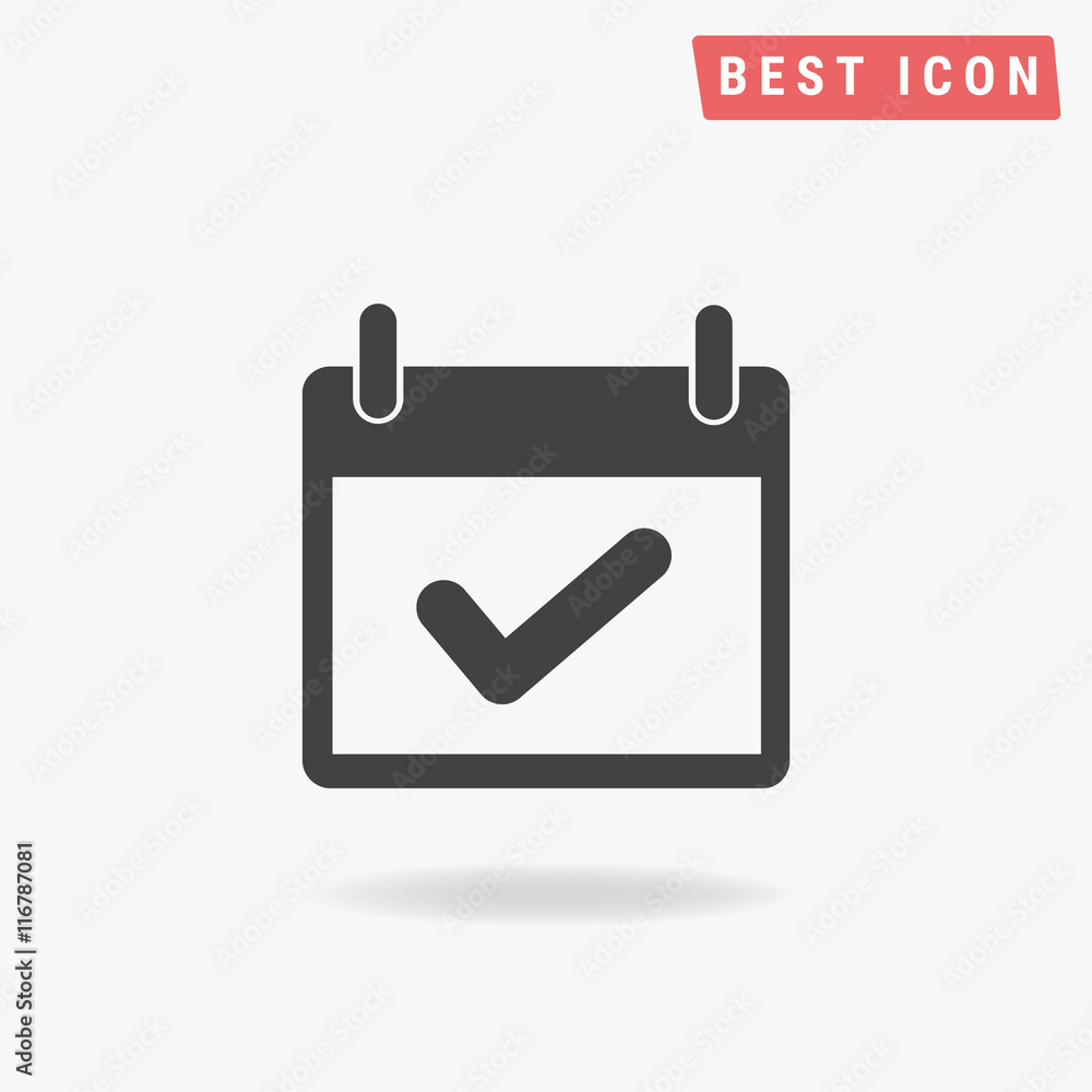 Calendar icon vector, calendar icon eps10 Calendar icon vector, calendar icon eps10