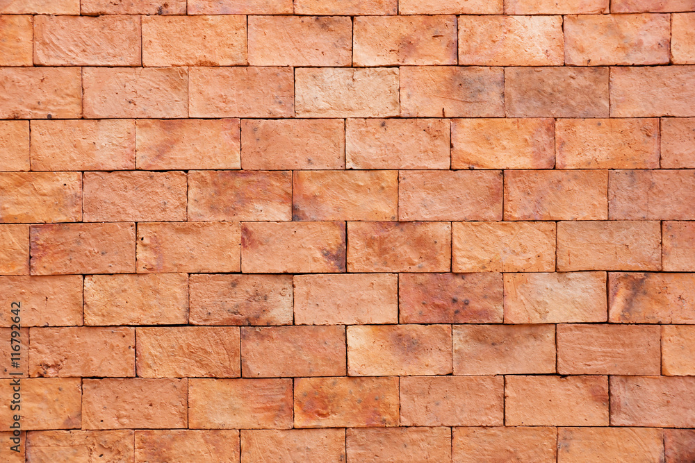 Background texture of the new red brick wall. Background texture of the new red brick wall.