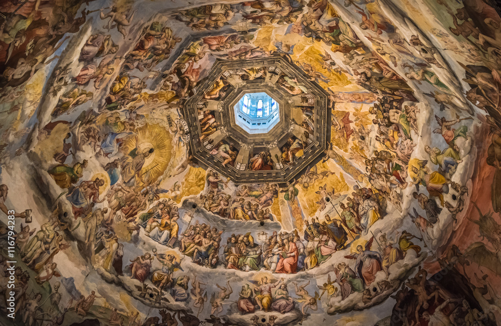 Fototapeta Kopuła Duomo we Florencji, Toskania, Włochy