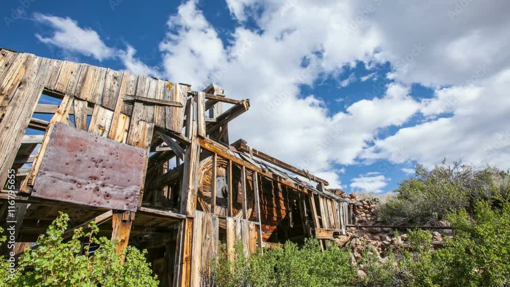 Time Lapse of an abandoned gold mine in the California Desert. Time Lapse of an abandoned gold mine in the California Desert.