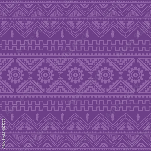 purple native american ethnic pattern