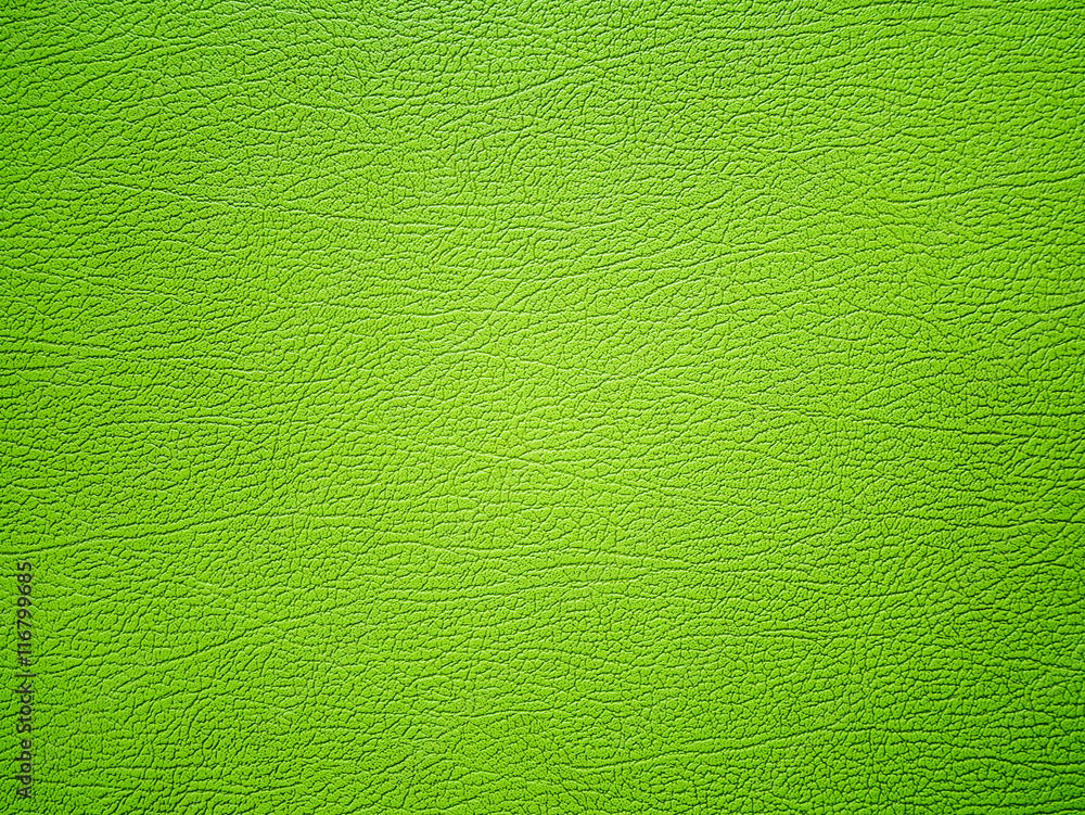 Green leather texture background Green leather texture background