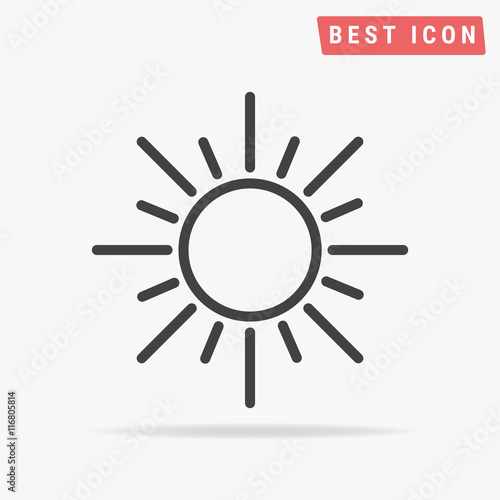 sun Icon Vector