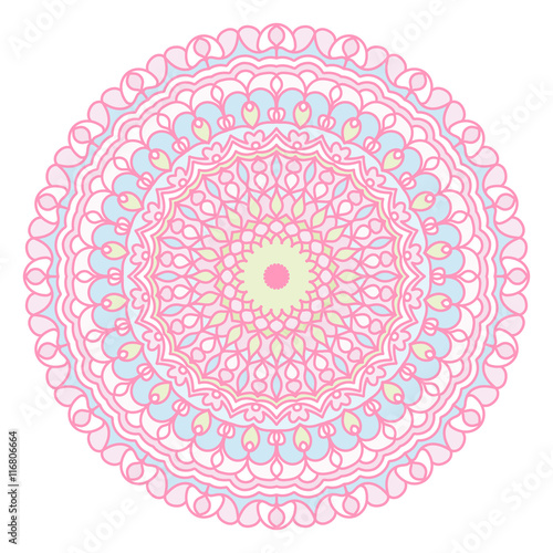 Color Mandala. Sample Background