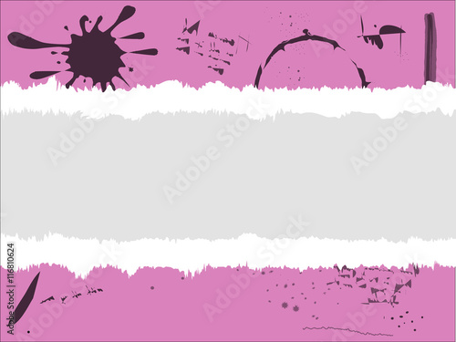 Old Blotting Paper Copy Space