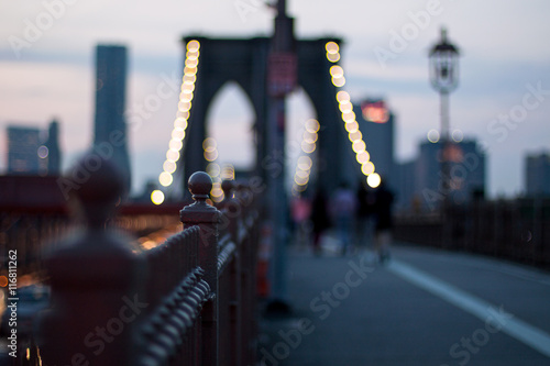 Brooklyn Bridge at night