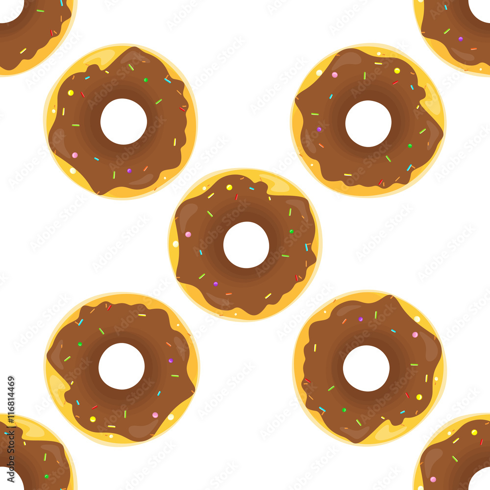 Donut Seamless Background Texture Pattern Donut Seamless Background Texture Pattern