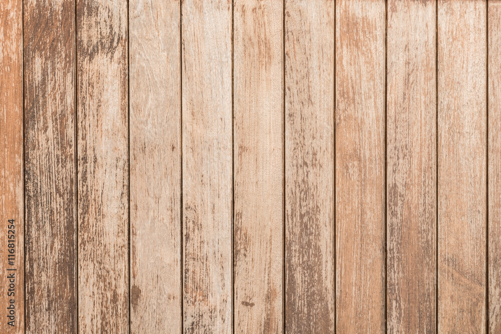 Naklejka premium background and texture of decorative old wood striped on surface