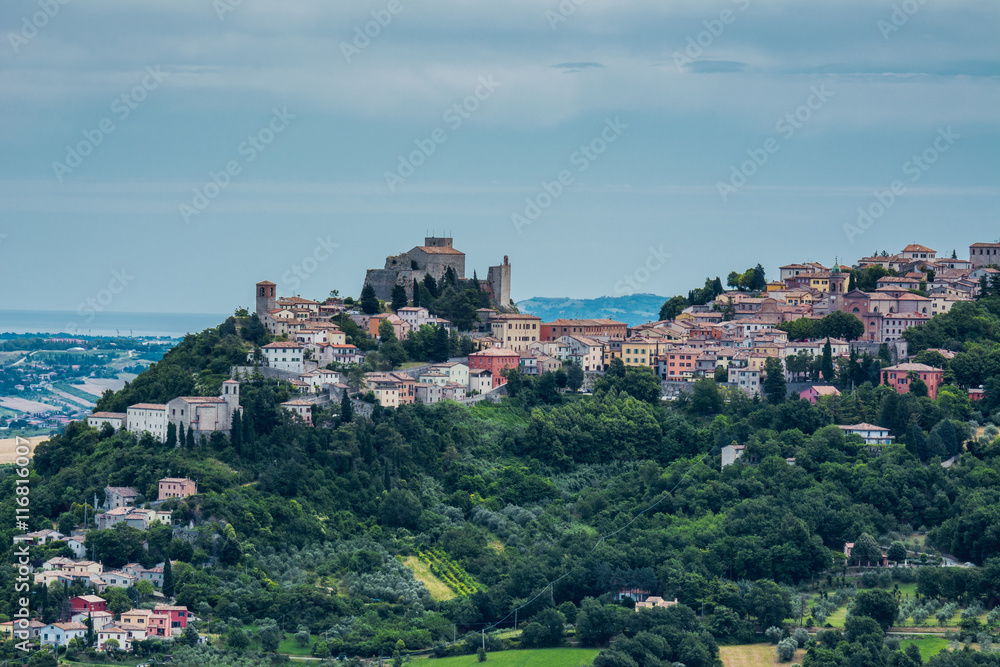Panorama Verrucchio Emilia-Romagna