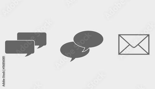 icon contact buttons