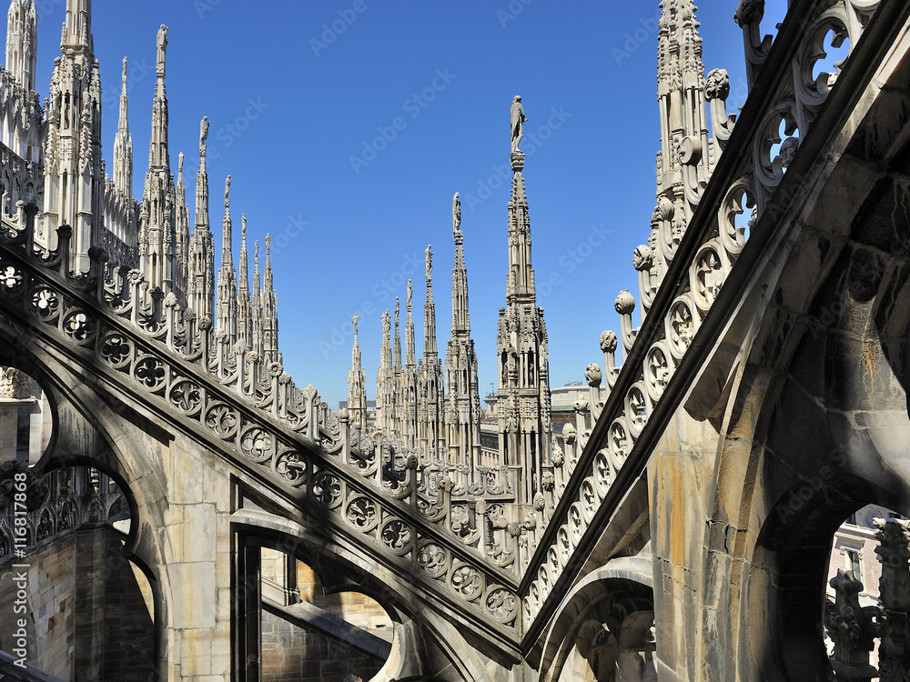 Milano Madonnina sul Duomo