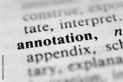 Annotation