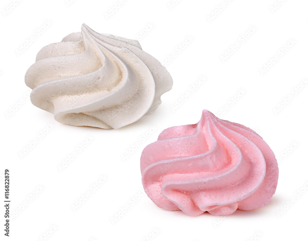 meringues isolated meringues isolated