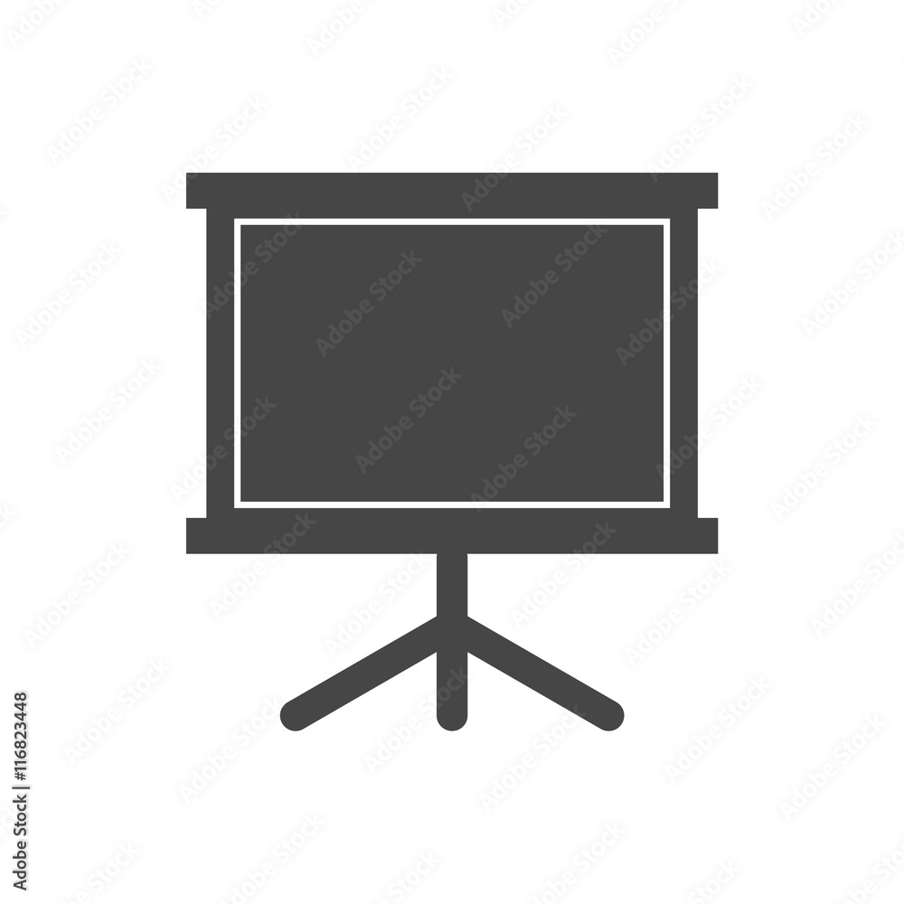 Diagram board vector icon, Blackboard icon Diagram board vector icon, Blackboard icon